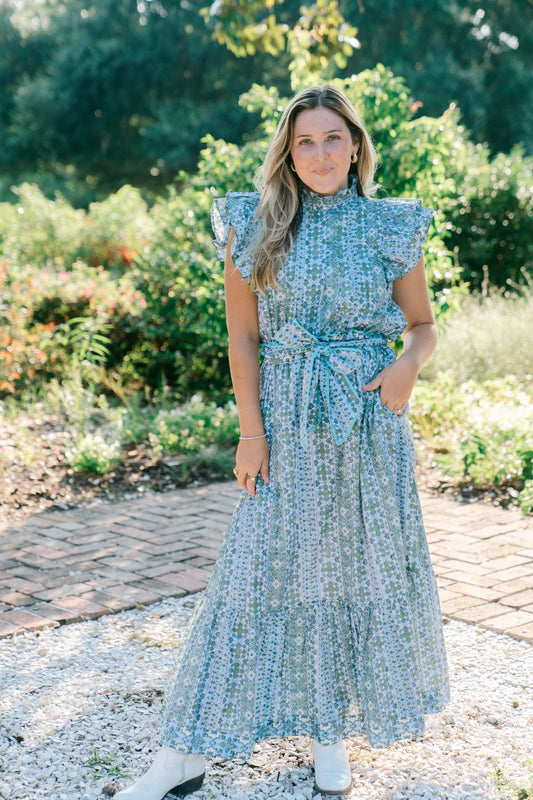 Addison Skirt in Overcast