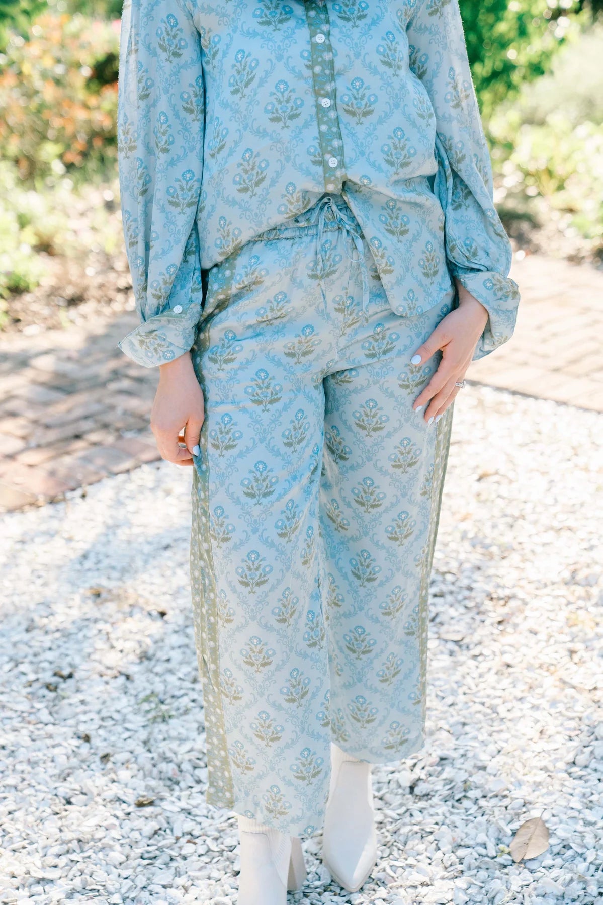 Zara Pant in Frosted Ember