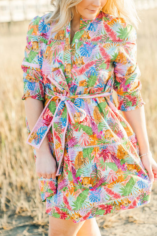 Monet Dress in Lion Tamer