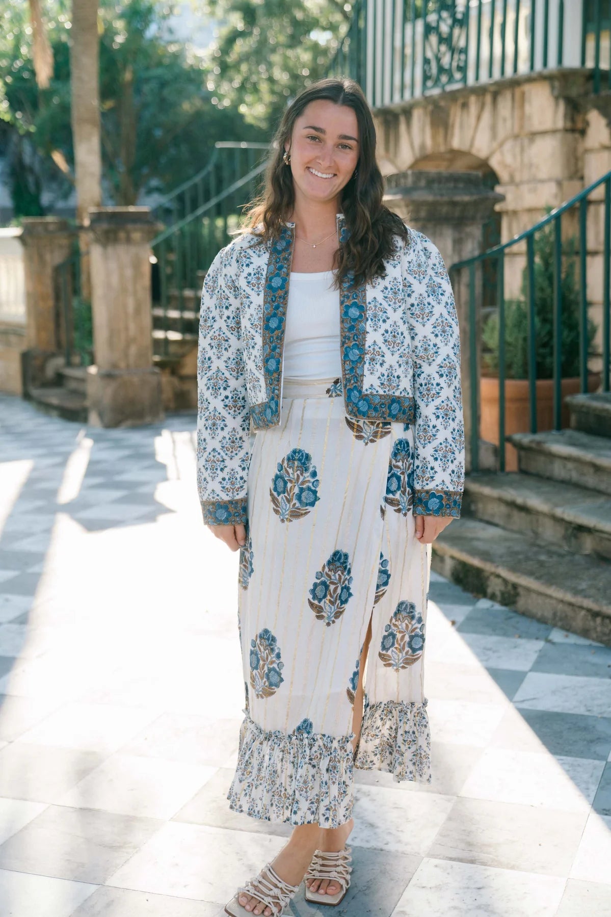 Giselle Jacket in Sandstone