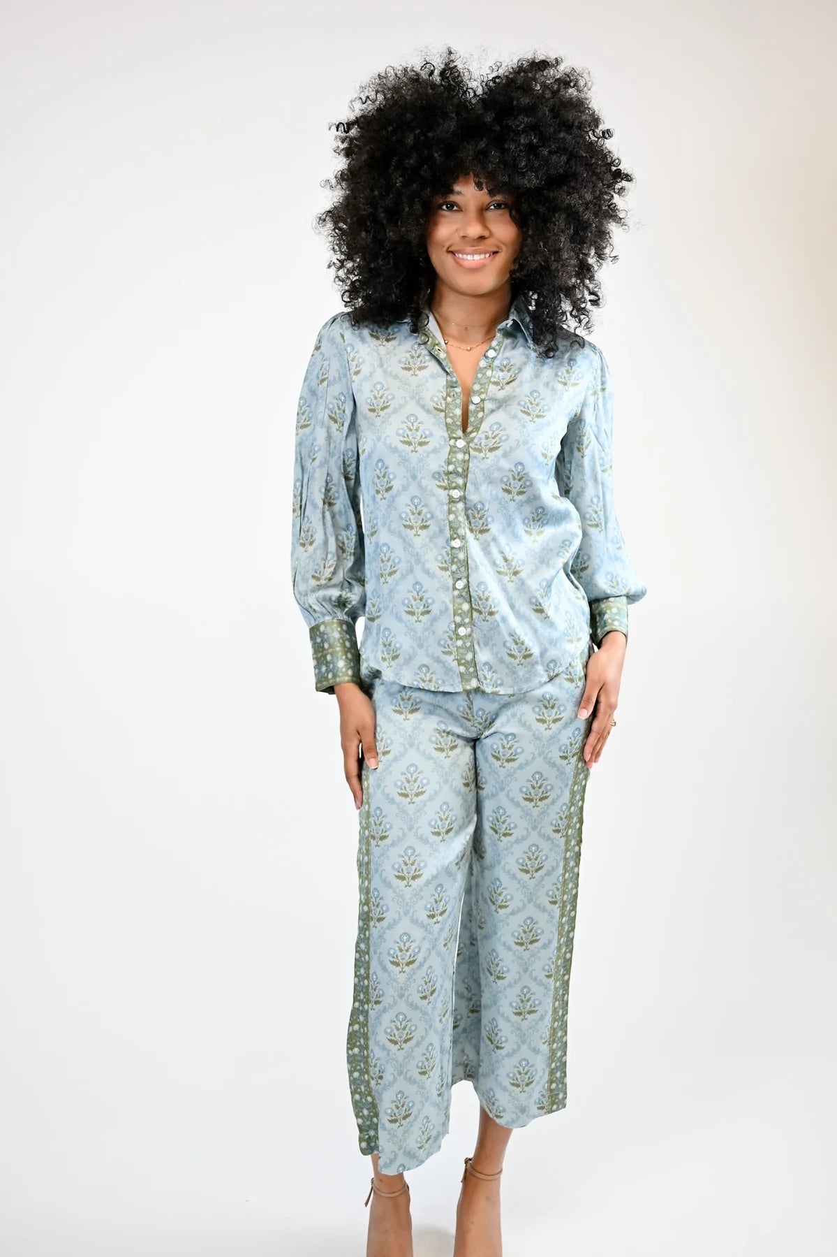 Zara Pant in Frosted Ember