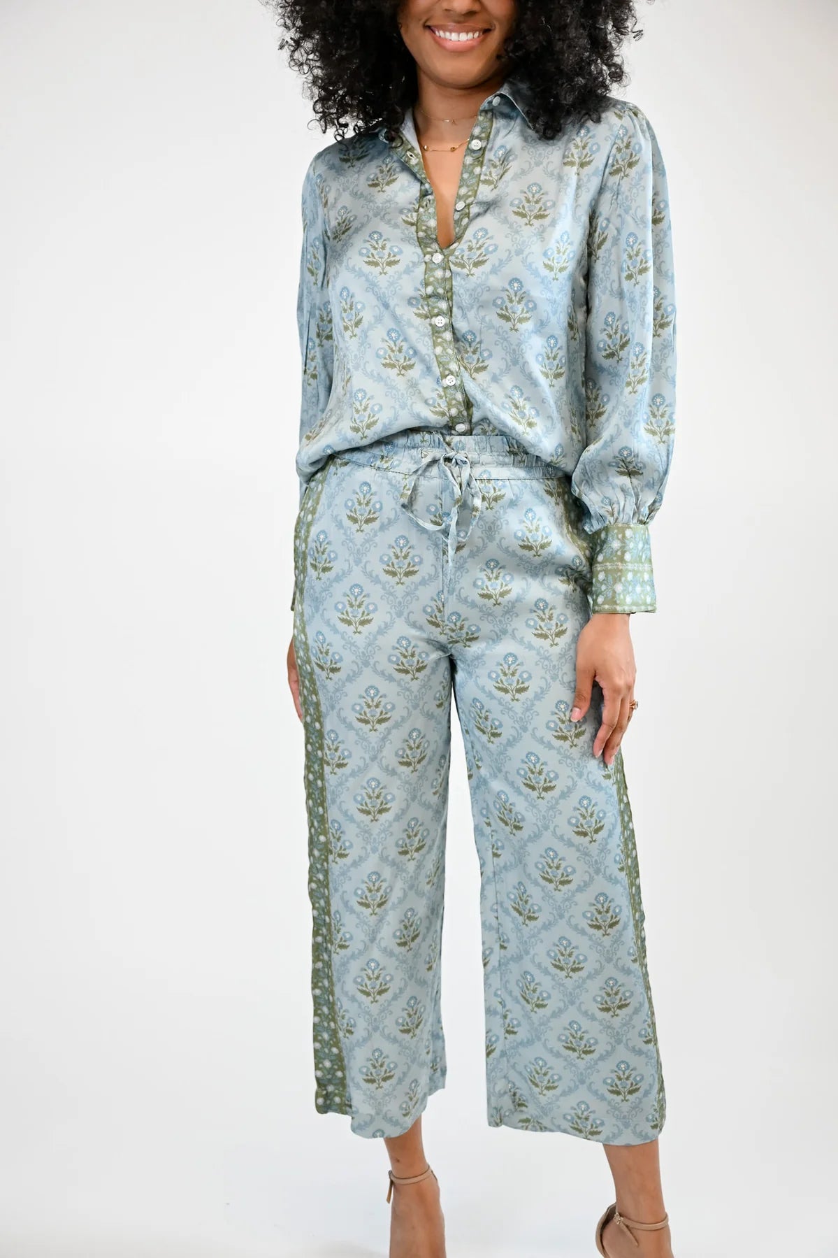 Zara Pant in Frosted Ember