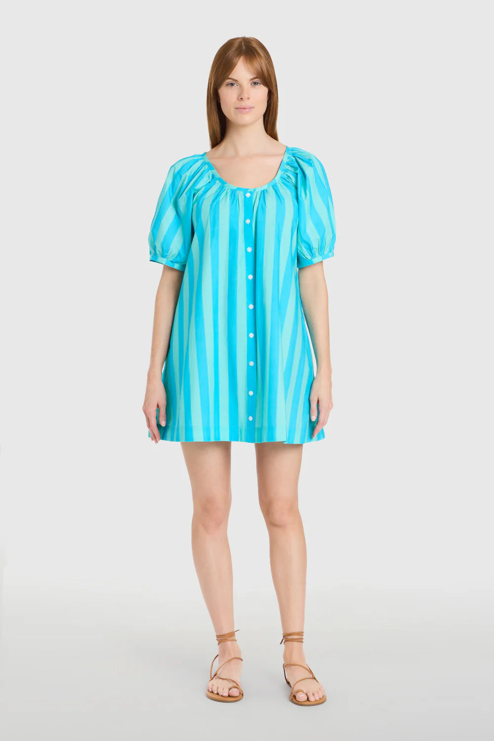 Day Dress in Surf Stripes