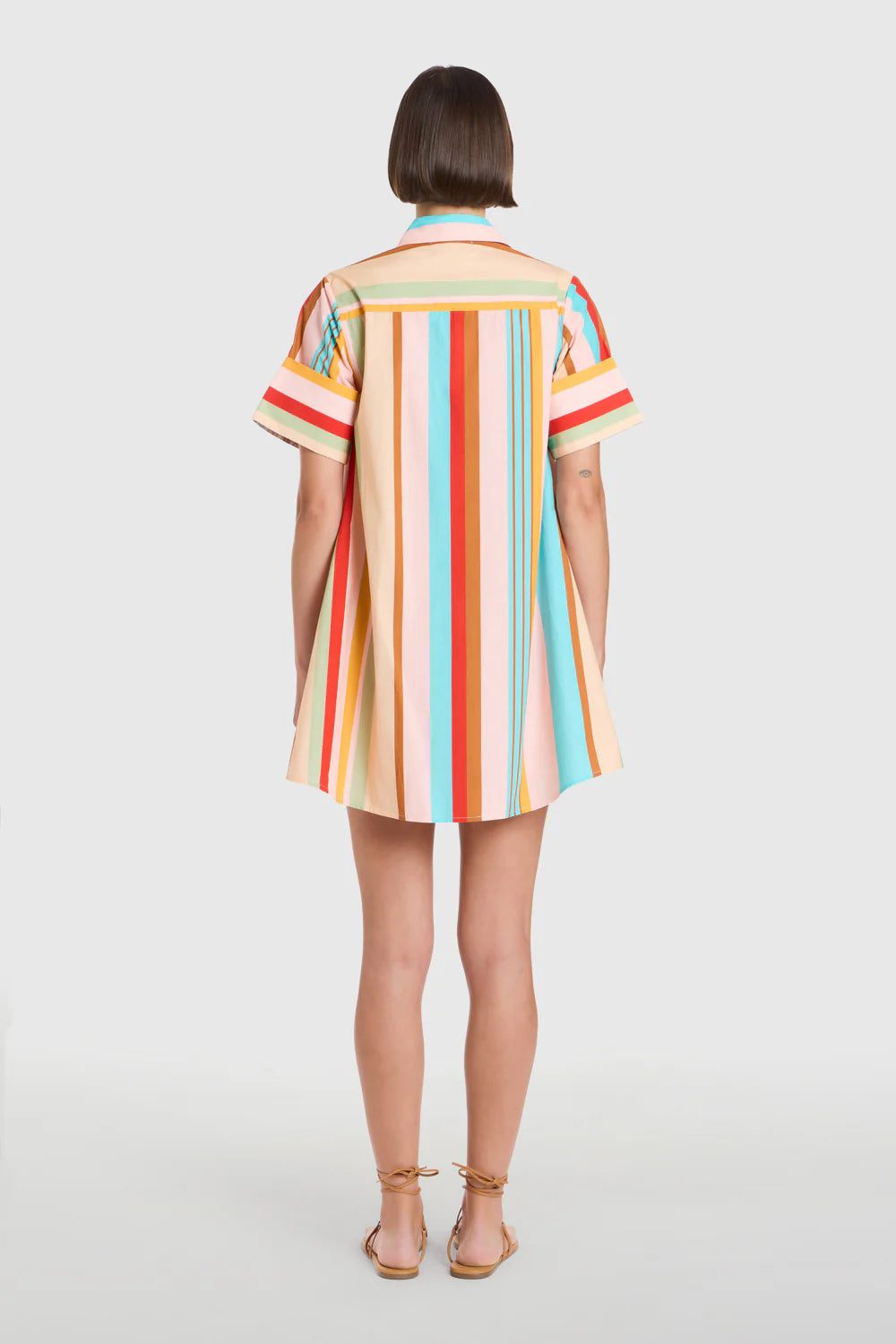 Dock Dress in Amberline Stripes