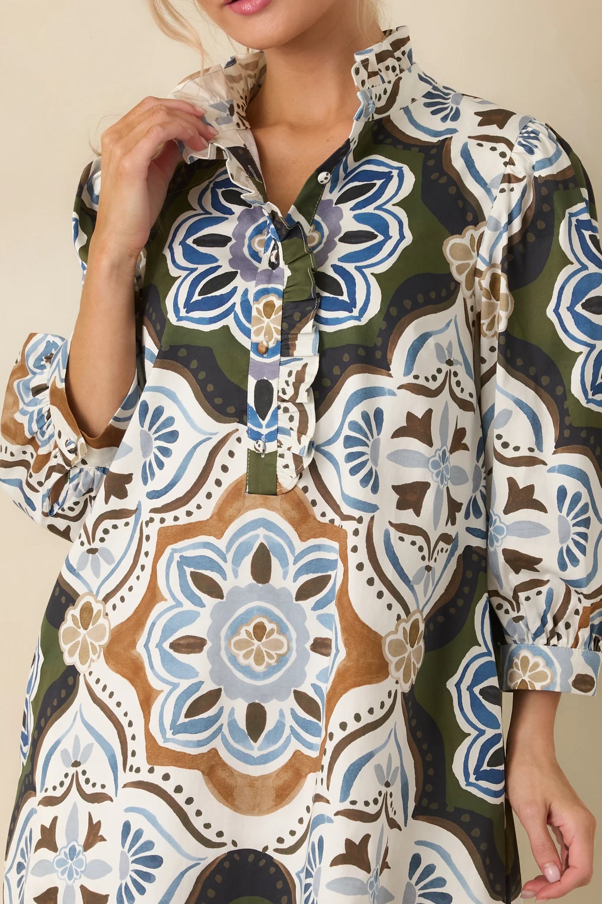 Maren Dress in Manor House