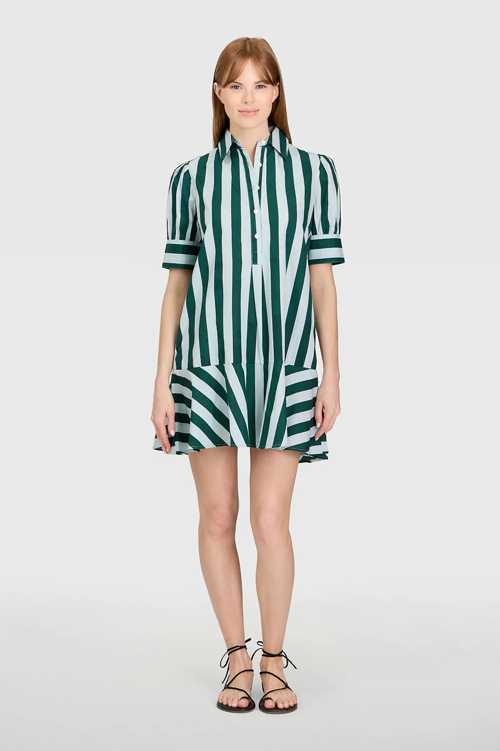 Liv Dress in Dunlin Stripes
