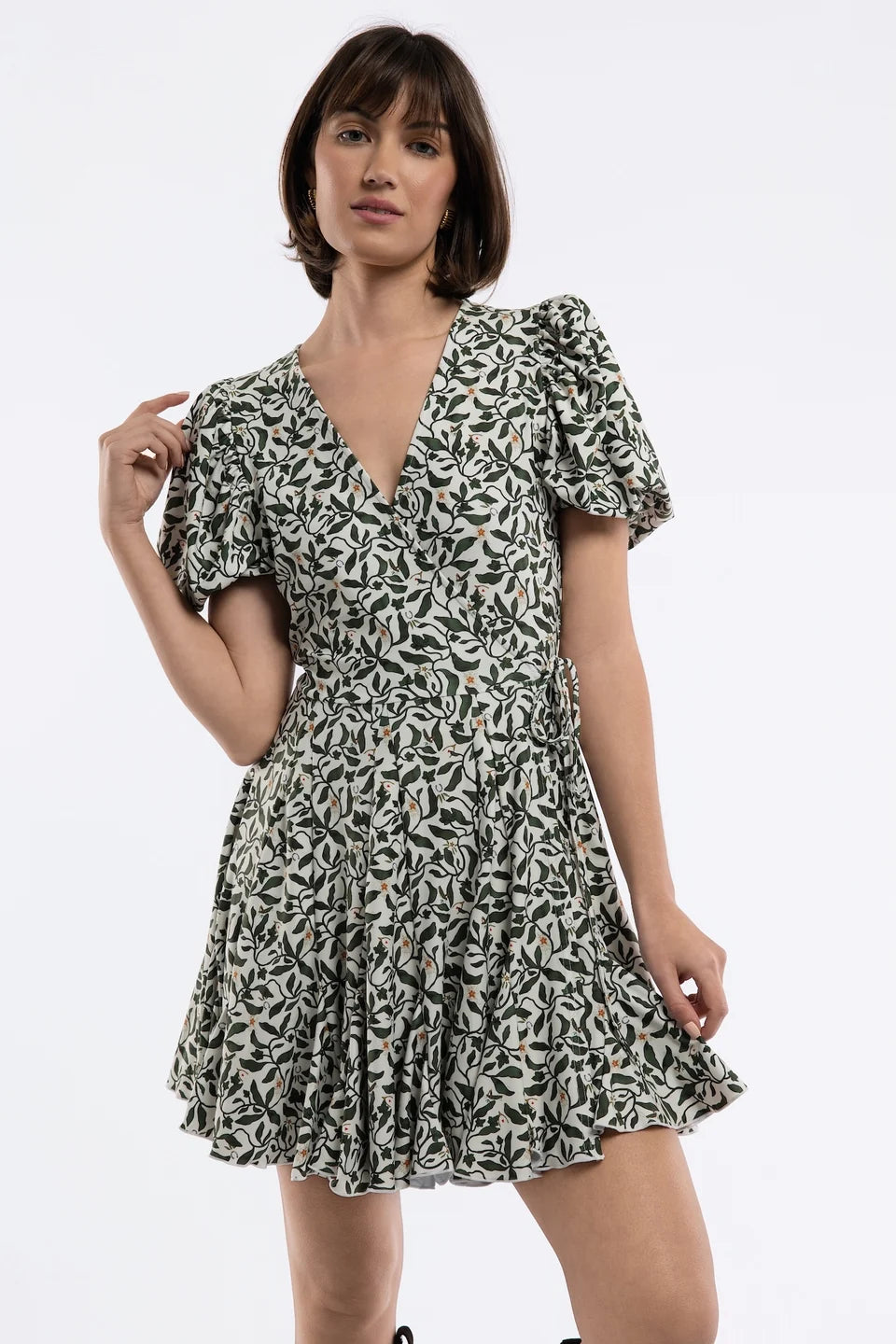 Pepper Dress in Lucky Vines
