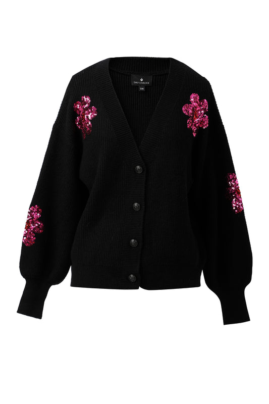 Nancy Sequin Embellished Cardigan