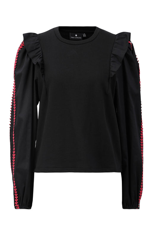 Kacey Sweatshirt in Black