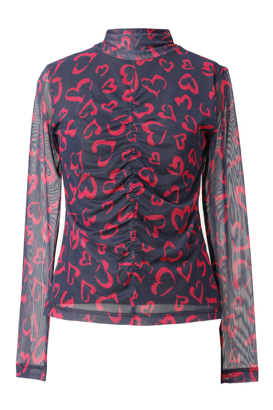 Iris Blouse in Estate Blue