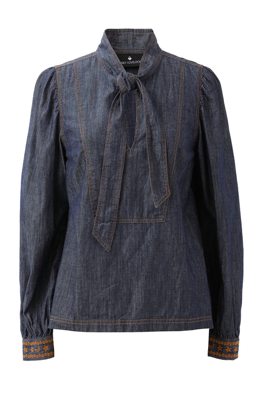 Elsa Blouse in Blue