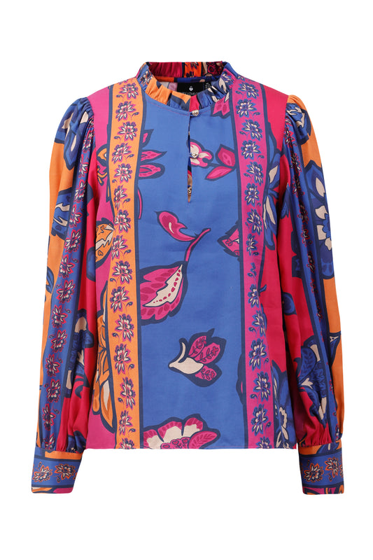 Evanna Blouse in Multi