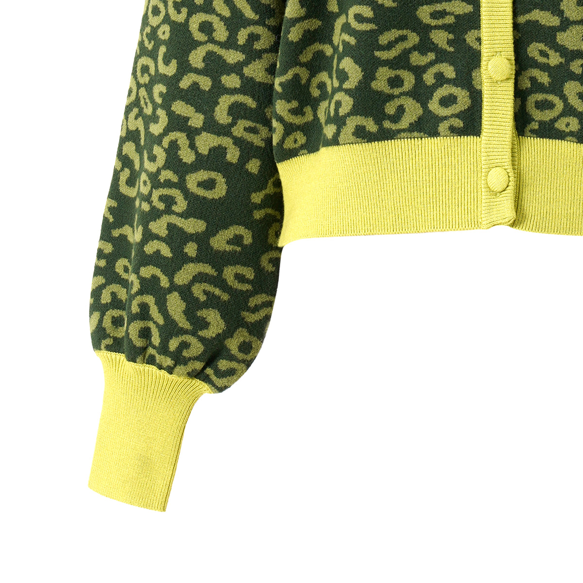 Sherry Cardigan in Pine Needle Leopard