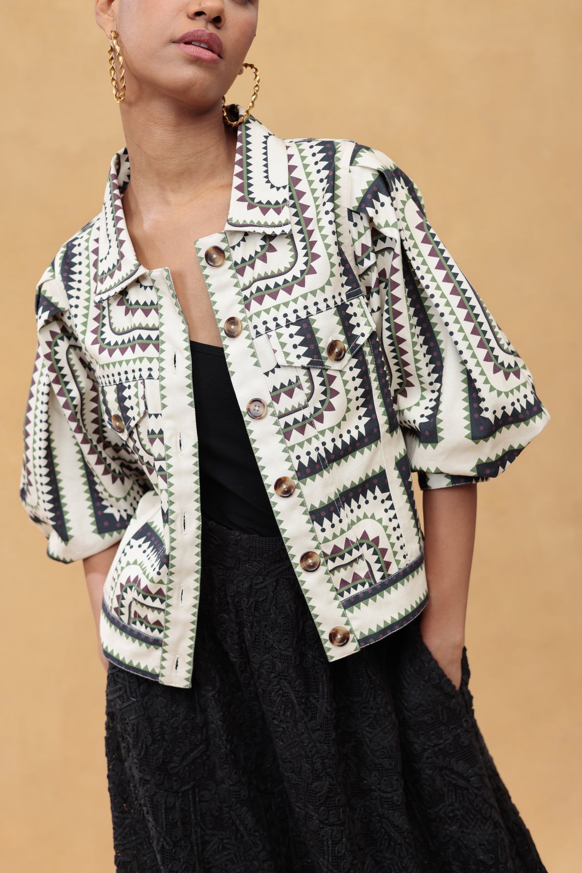 Judy Jacket in Waxpaper