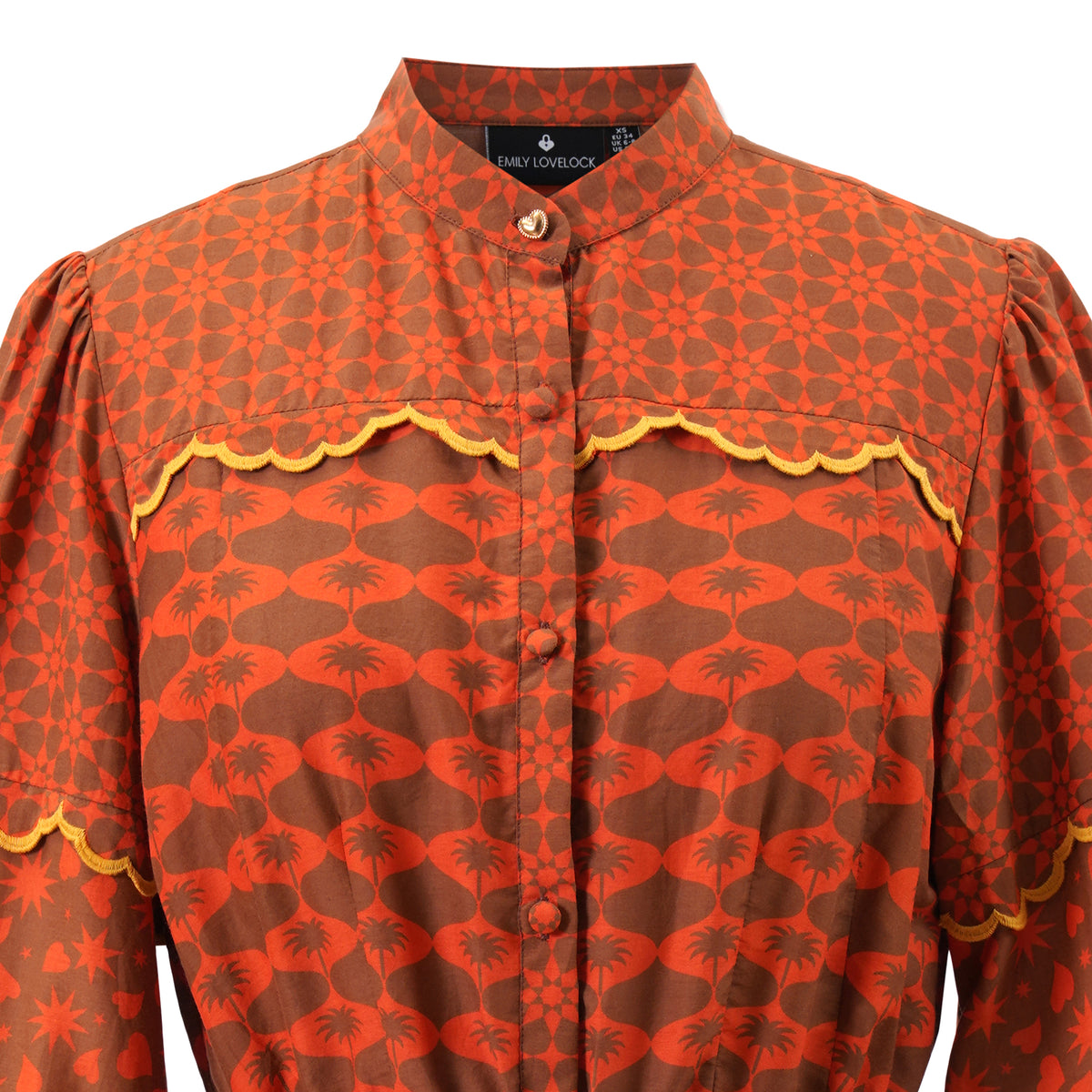 Naomi Blouse in Chocolate