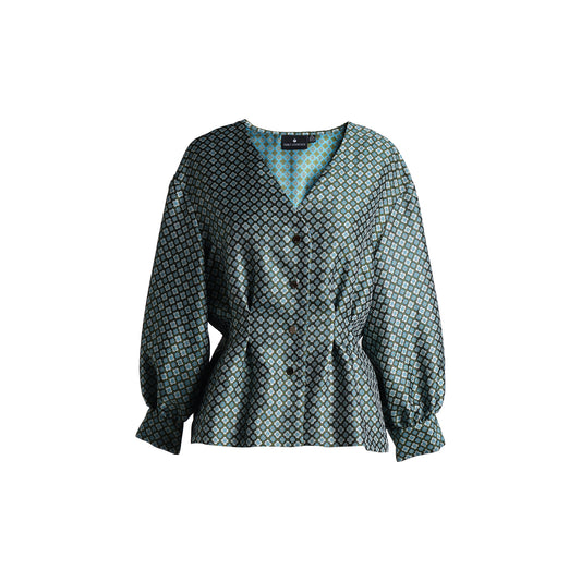 Kiki Blouse in Grasshopper