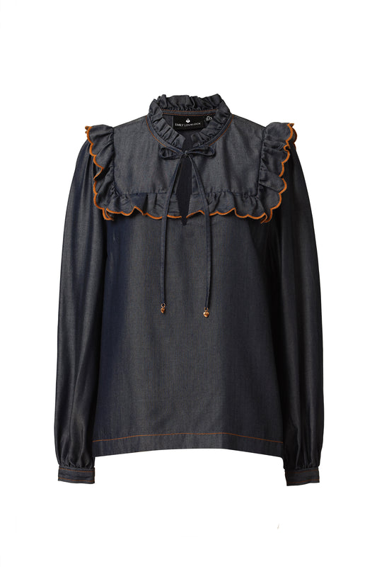 Daisy Blouse in Denim