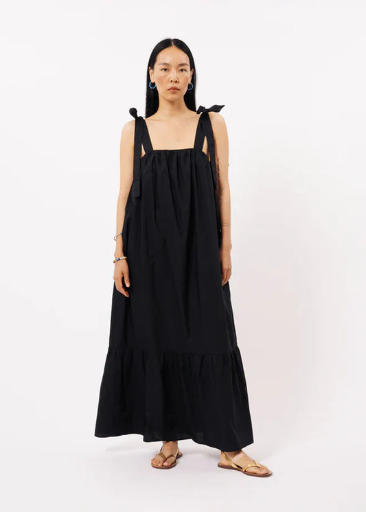 Cylia Maxi Dress in Black