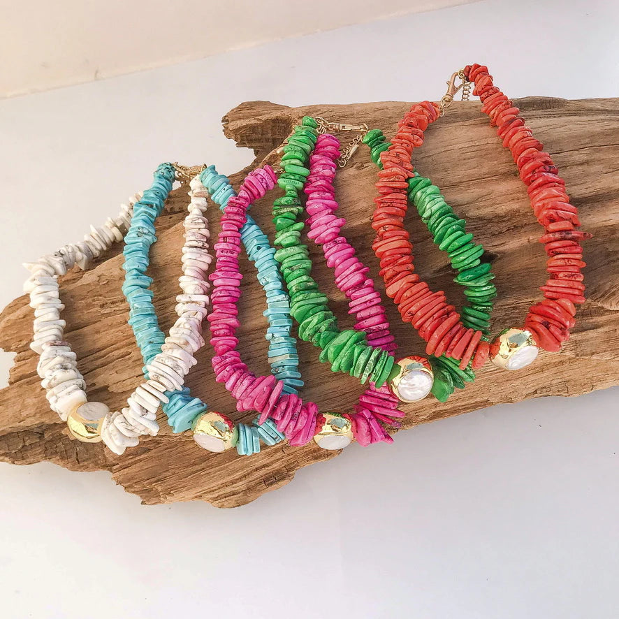 The Sariah Magnesite Necklace