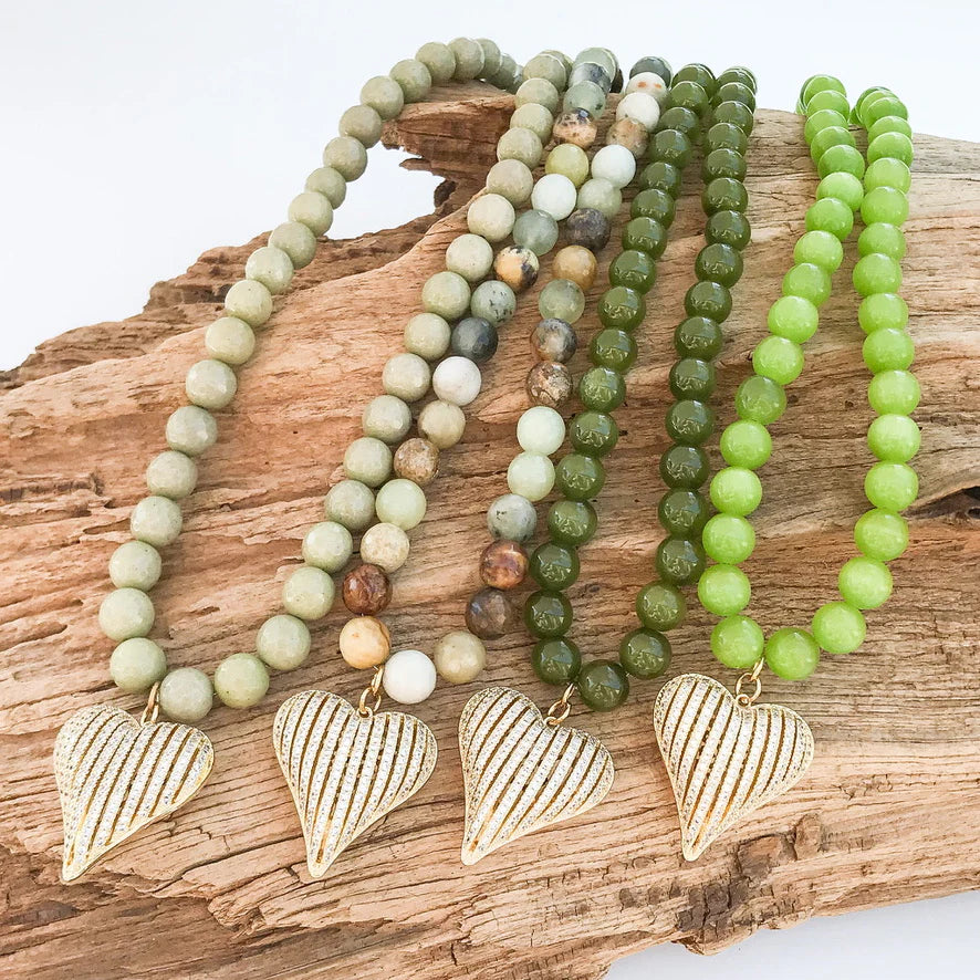 10mm Gemstone Necklace