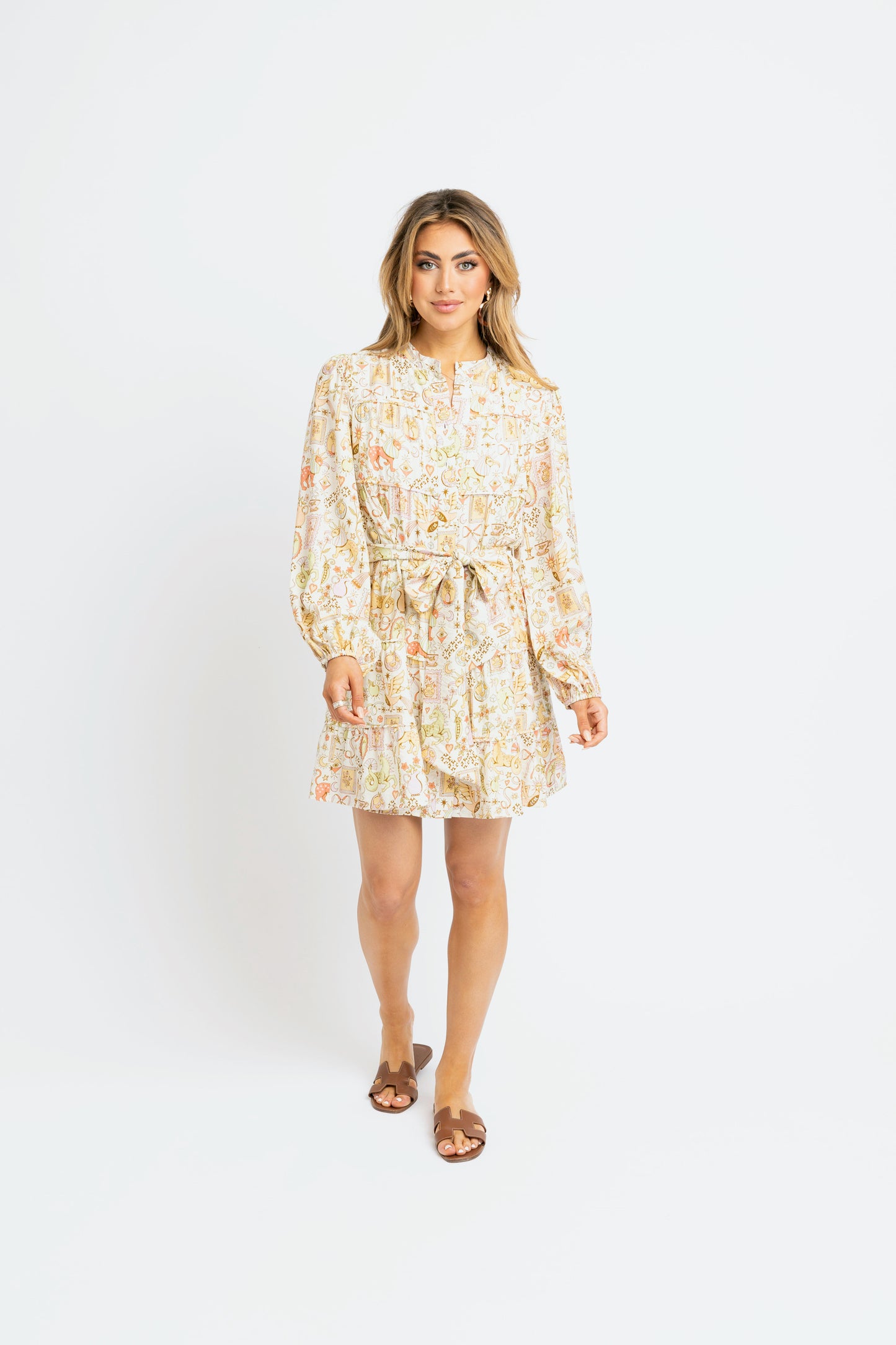 Storybook Tiered Short Dress