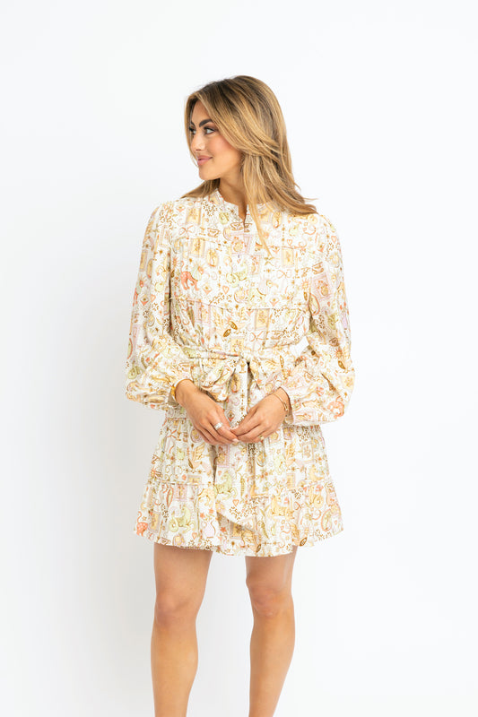 Storybook Tiered Short Dress