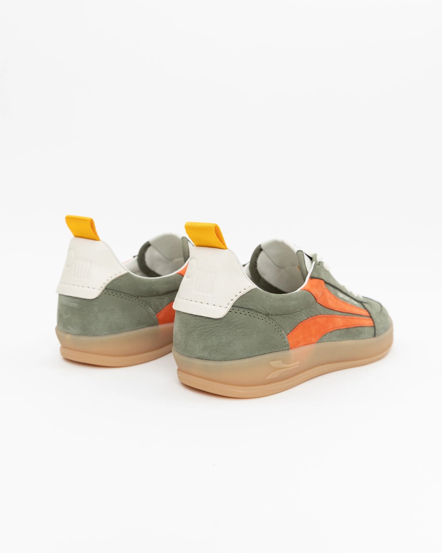 Fez Court Sneaker in Dark Olive
