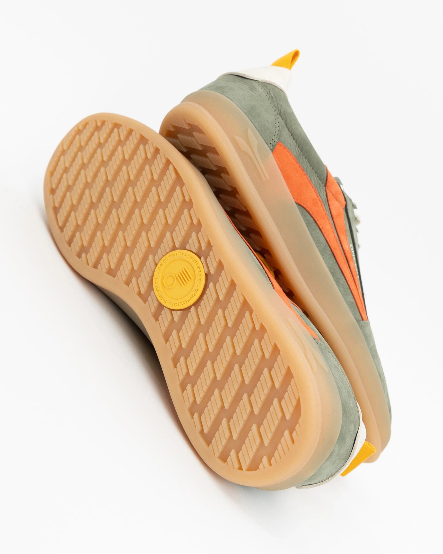 Fez Court Sneaker in Dark Olive