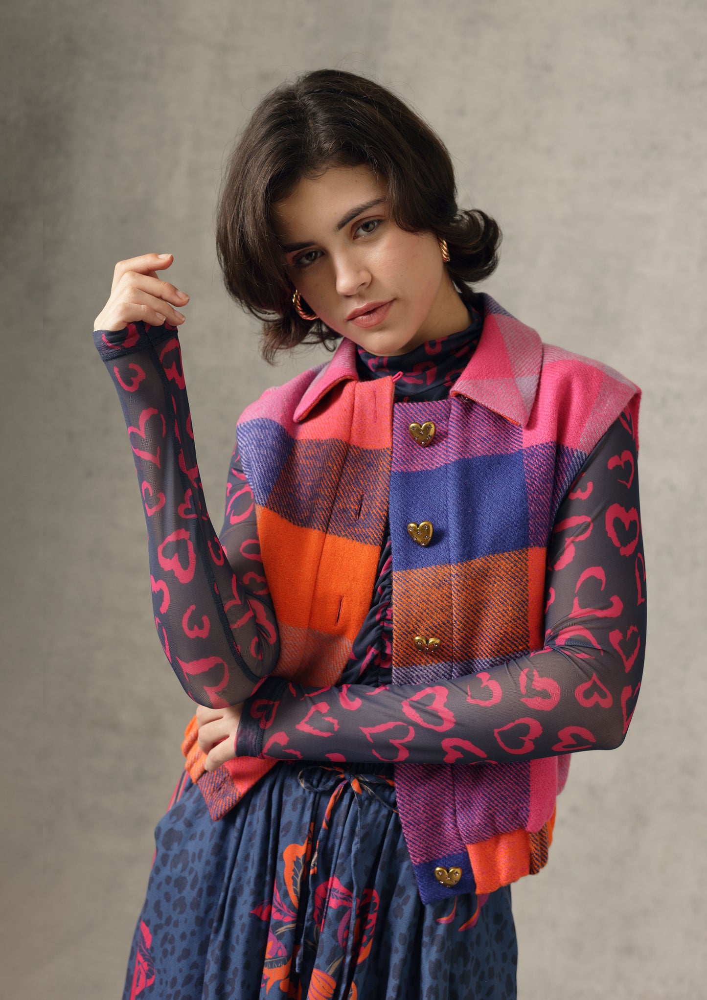 Iris Blouse in Estate Blue