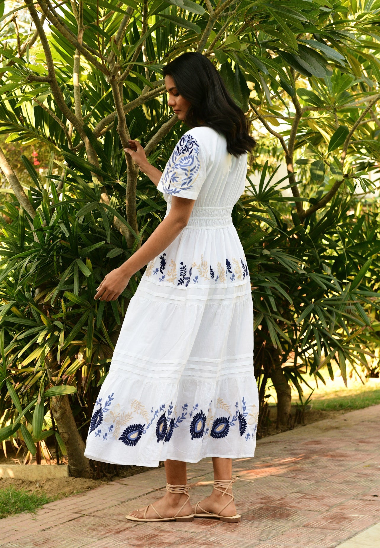 Paradise Maxi Dress in White