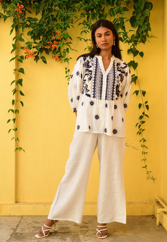 Paradise Blouse in White