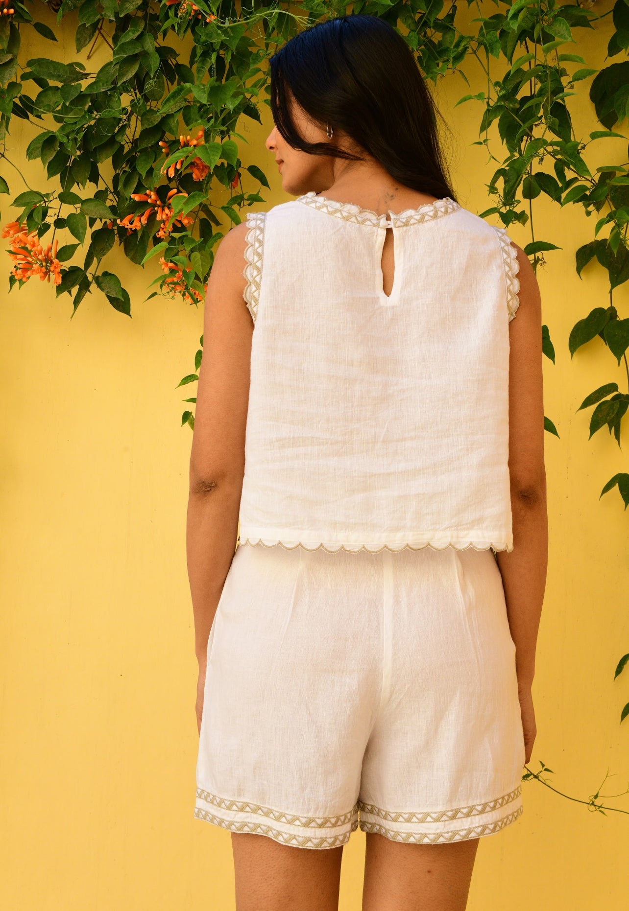 Maya Tank in White