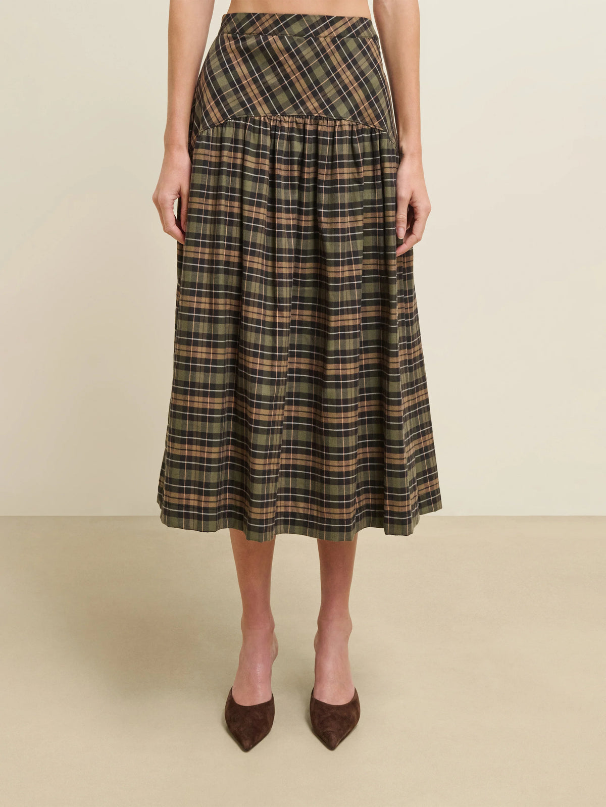 Gibson Skirt in Tartan Plaid