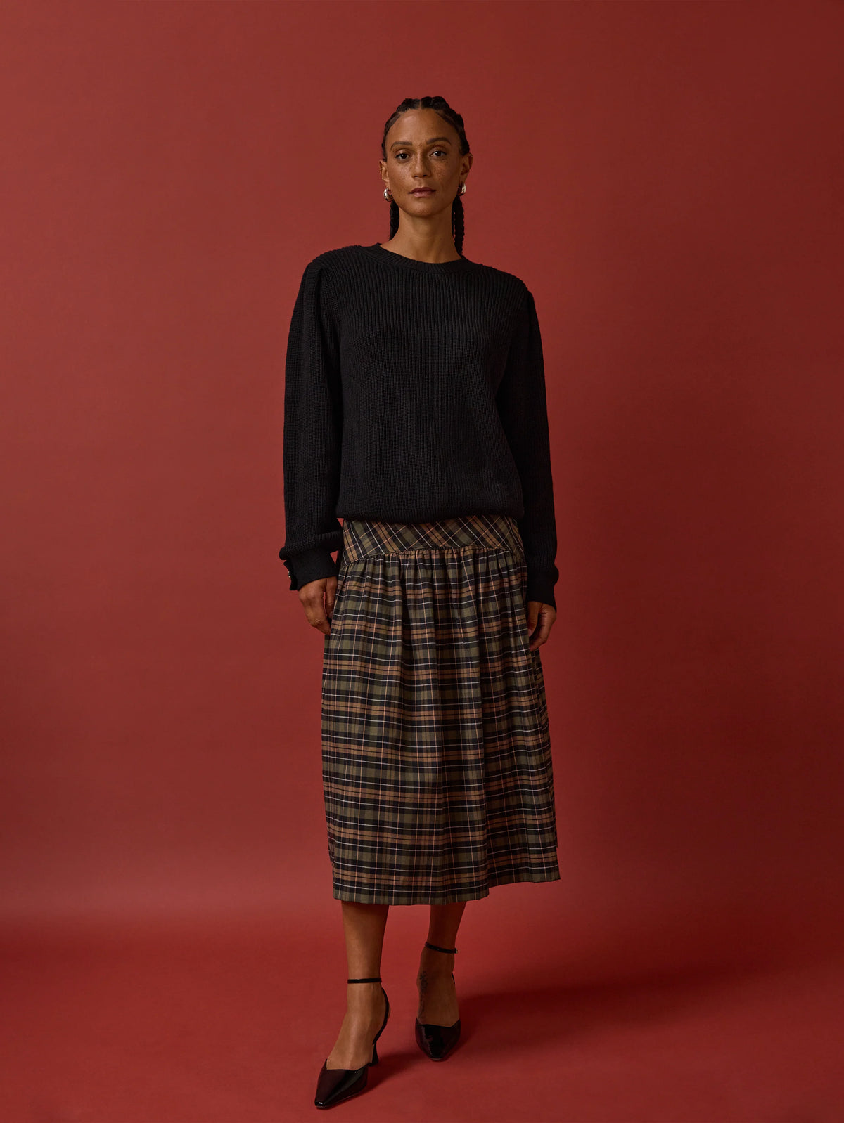 Gibson Skirt in Tartan Plaid