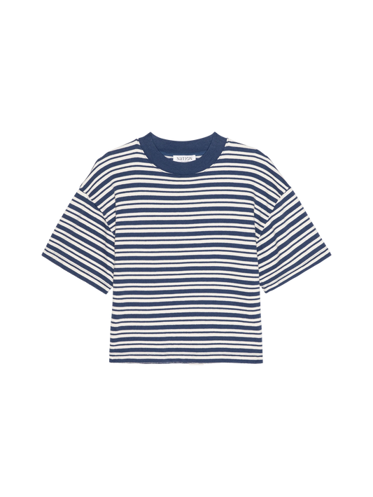Gio Sweatshirt in Tossed Stripe