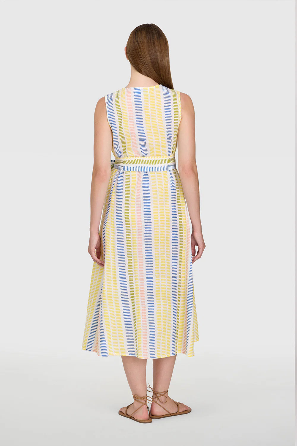 Annie Dress in Gasparilla Stripes