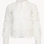 Emmie Top in White Eyelet