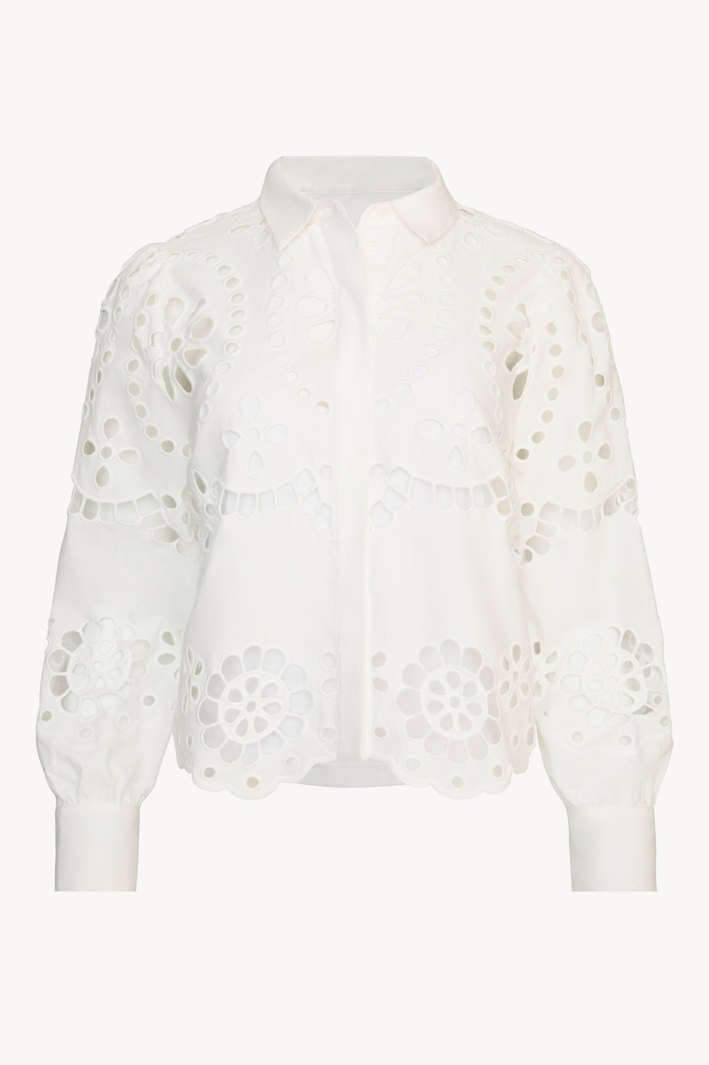 Emmie Top in White Eyelet
