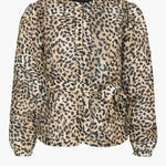 Ember Reversible Jacket in Golden Leopard