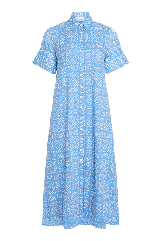 Gibbons Dress in Lanai Tile