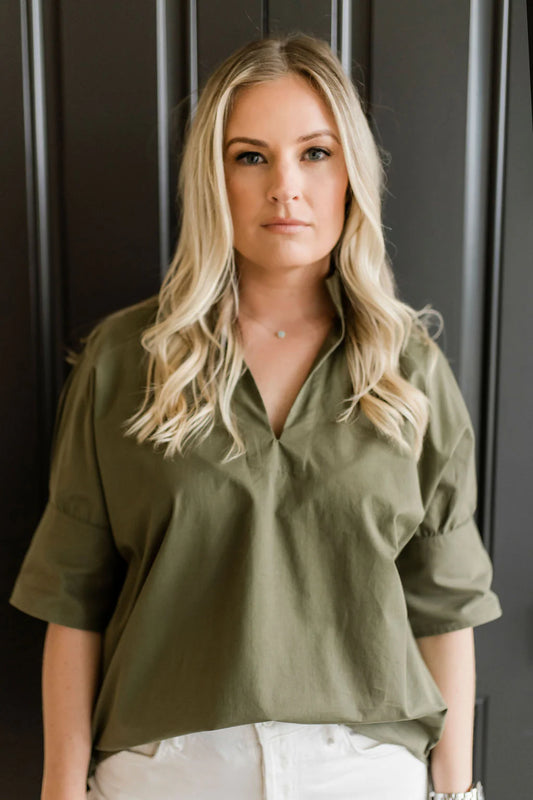 The Charlie Pullover Top