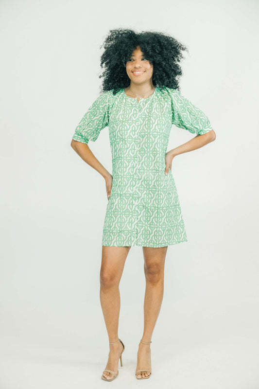 Kendall Short Dress in Prism