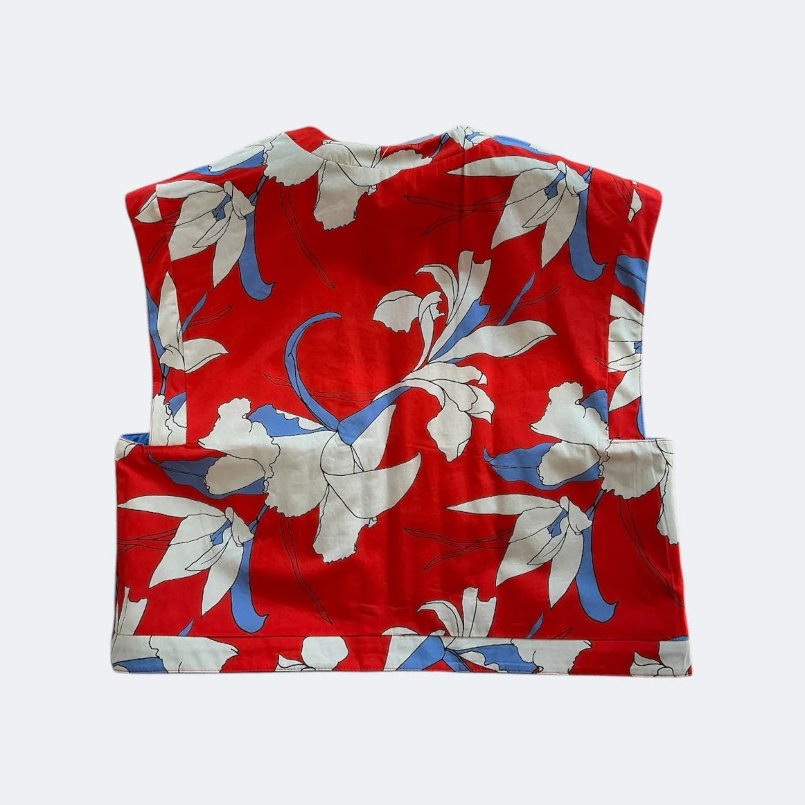 Stockholm Reversible Vest in Cornflower