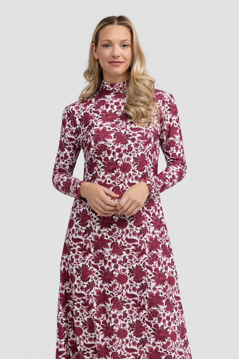 Daisy Dress in Regal Raspberry