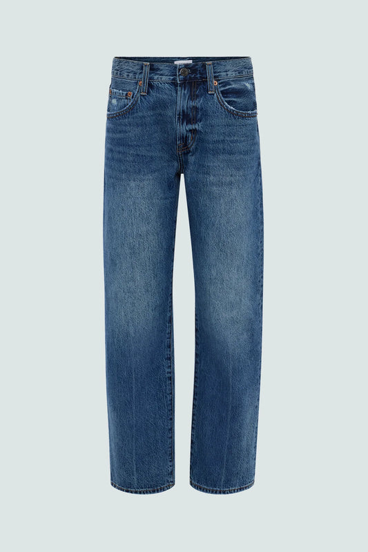 Lexi Mid Rise Bowed Straight in Artisan
