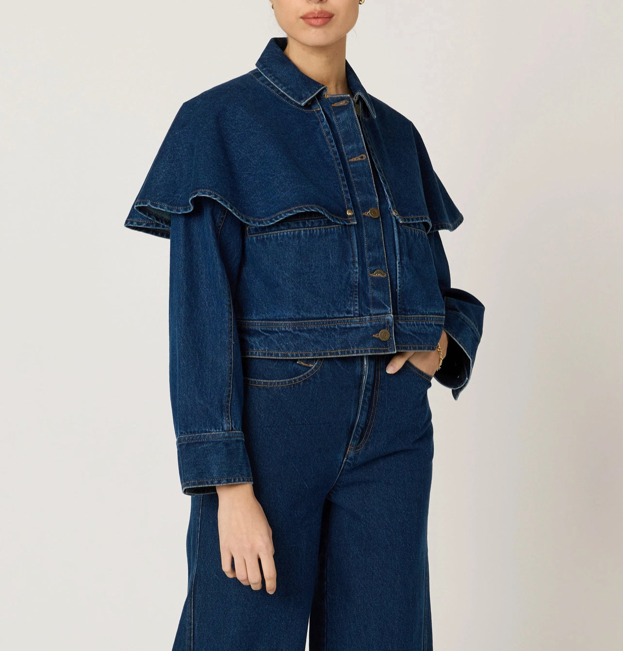 Clarke Jacket in Dark Denim