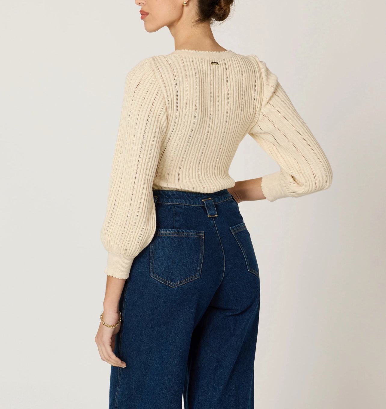 Zoe Sweater in Ivory