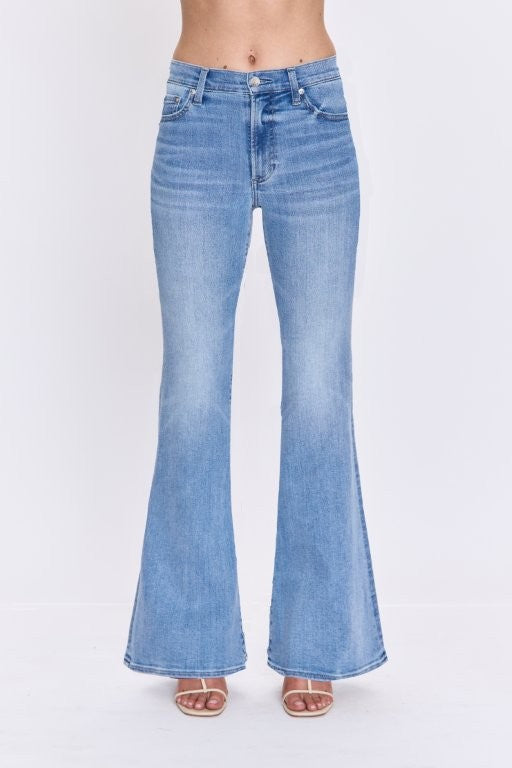 Kinsley Mid Rise Ultra Flare in Captivate