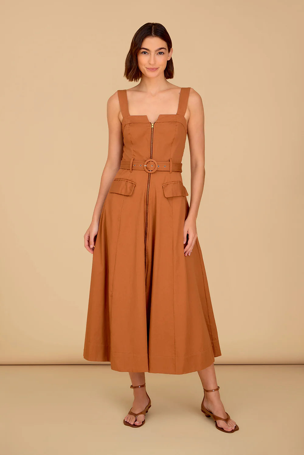 Foster Dress in Cafe