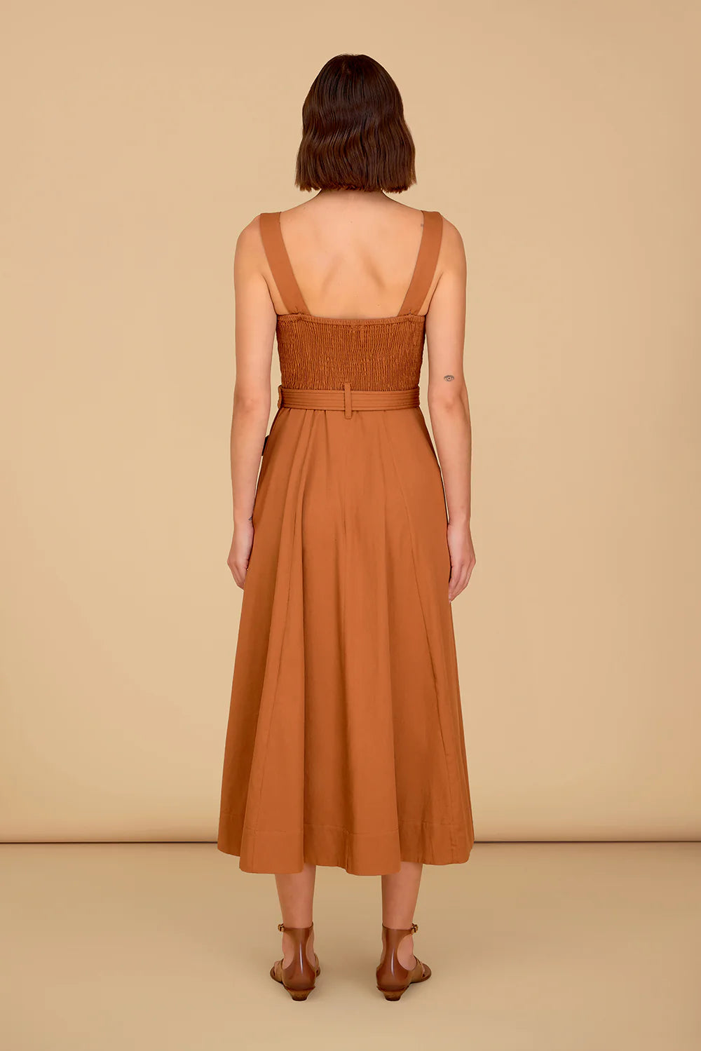 Foster Dress in Cafe